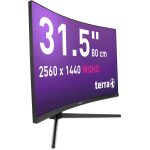 TERRA LCD/LED 3285W HA 2K VA CURVED black HDMI/DP/USB-C – Bild 6