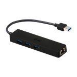 I-TEC USB 3.0 Slim HUB 3 Port mit Gigabit Ethernet Adapter ideal fuer Notebook Ultrabook Tablet PC unterstuetzt Win und Mac OS
