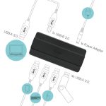 I-TEC USB 3.0 Advance Charging HUB 4 Port mit externem Netzadapter 4x USB Ladeport fuer Tablets Notebooks Ultrabooks PC – Bild 4