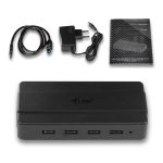 I-TEC USB 3.0 Advance Charging HUB 4 Port mit externem Netzadapter 4x USB Ladeport fuer Tablets Notebooks Ultrabooks PC – Bild 5