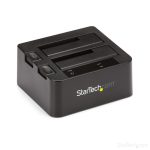 STARTECH.COM USB 3.1 (10 Gbit/s) Dual-bay Festplatten Dockingstation für 2,5 Zoll / 3,5 Zoll SATA SSD / HDD