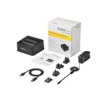 STARTECH.COM USB 3.1 (10 Gbit/s) Dual-bay Festplatten Dockingstation für 2,5 Zoll / 3,5 Zoll SATA SSD / HDD – Bild 3