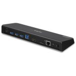STARTECH.COM USB 3.0 Docking Station - 4K - HDMI / DisplayPort - with Fast Charge / Ethernet / Audio - Universal Docking Station – Bild 2
