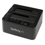 STARTECH.COM USB 3.0/eSATA auf 6,35/8,89cm 2,5/3,5Zoll Festplatten Duplizierer Dock - Kopierstation mit SATA 6Gb/s für HDD /SSD