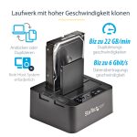 STARTECH.COM USB 3.0/eSATA auf 6,35/8,89cm 2,5/3,5Zoll Festplatten Duplizierer Dock - Kopierstation mit SATA 6Gb/s für HDD /SSD – Bild 2