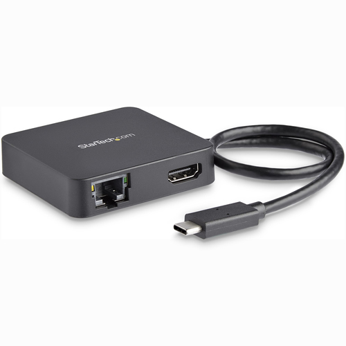 ALS-2896745-2ed260d44b7d8492 STARTECH.COM USB-C Multiport Adapter - USB Typ C auf 4K HDMI / USB 3.0 / Gigabit Ethernet - Powered USB Hub - USB-C zu USB Adapter – Bild 1