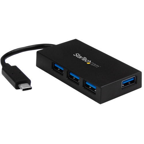 ALS-2896792-d9d58a857398908a STARTECH.COM 4 Port USB 3.0 Hub - USB-C zu 4x USB-A - Kompakter USB C Hub - USB Typ C Hub - USB Hub - USB Type C – Bild 1