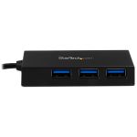 STARTECH.COM 4 Port USB 3.0 Hub - USB-C zu 4x USB-A - Kompakter USB C Hub - USB Typ C Hub - USB Hub - USB Type C – Bild 2