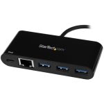 STARTECH.COM USB-C auf Ethernet Adapter mit 3 Port USB 3.0 Hub und Stromversorgung - USB-C GbE Adapter mit USB Hub und 3 USB A Ports – Bild 4
