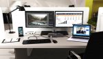 I-TEC USB 3.0/USB-C Dualdock 1x 5K 2x 4K 60Hz 2x HDMI 2x DP 1x GLAN 6x USB 3.0 1x Audio/Mic Jack Kensington kompatibel mit TB 3 – Bild 2