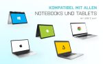 I-TEC USB C Metal HUB 4 Port ohne Netzteil ideal fuer Notebook Tablet PC Unterstuetzt Win Mac OS kompatibel mit Thunderbolt 3 – Bild 3