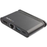 STARTECH.COM USB C Multiport Adapter mit HDMI - 4K - Mac / Windows - 1xA + 1xC - 100W PD 3.0 - GbE