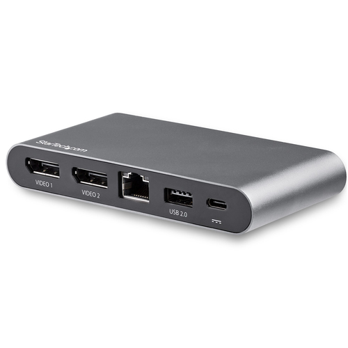 ALS-3306255-99181af454f69e81 STARTECH.COM Dual Monitor USB-C Multiport Adapter - Windows - 2 x 4K DP - 100W PD 3.0 - GbE? - DP Alt Mode Switch – Bild 1