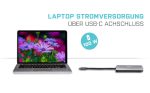 I-TEC USB C Metal Nano Docking Station 1xHDMI 4K 1xSD Kartenleser 1xmicroSD Kartenleser 3xUSB 3.0 Port 1xUSB-C PD kompatible mit TB3 – Bild 5