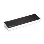 STARTECH.COM USB C Dock - Triple 4K - Mac Windows & Chrome OS - 100W PD - USB C to 2x DP - USB C to HDMI / GbE - 5x USB 3.0