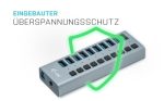 I-TEC USB 3.0 Charging HUB 10port port mit externem Netzadapter 48W 10x USB Ladeport fuer Tablets Notebooks Ultrabooks PC – Bild 4
