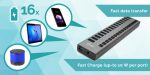 I-TEC USB 3.0 Charging HUB 16port port mit externem Netzadapter 90W 16x USB Ladeport fuer Tablets Notebooks Ultrabooks PC – Bild 6