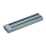 I-TEC USB 3.0 Charging HUB 16port port mit externem Netzadapter 90W 16x USB Ladeport fuer Tablets Notebooks Ultrabooks PC – Bild 2