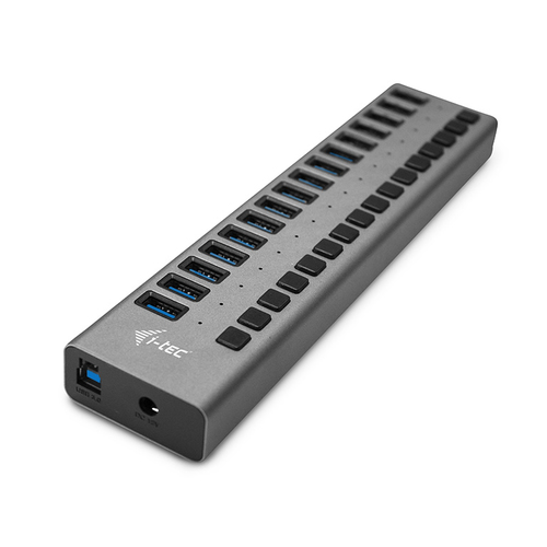 ALS-3372632-e21591fb3d990324 I-TEC USB 3.0 Charging HUB 16port port mit externem Netzadapter 90W 16x USB Ladeport fuer Tablets Notebooks Ultrabooks PC – Bild 1