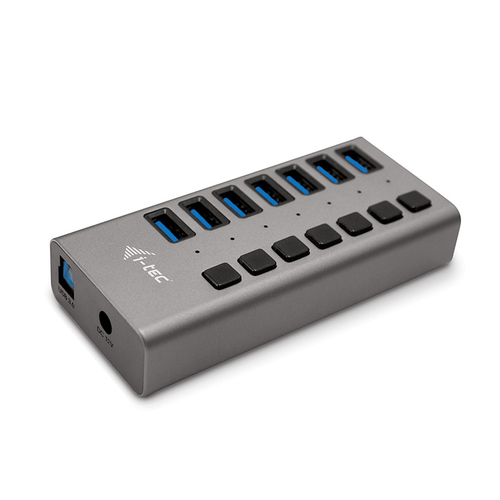 ALS-3372633-78267095f75439eb I-TEC USB 3.0 Charging HUB 7port port mit externem Netzadapter 36W 7x USB Ladeport fuer Tablets Notebooks Ultrabooks PC – Bild 1