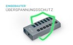 I-TEC USB 3.0 Charging HUB 7port port mit externem Netzadapter 36W 7x USB Ladeport fuer Tablets Notebooks Ultrabooks PC – Bild 4