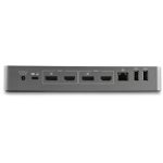 STARTECH.COM Universal Laptop Docking Station - USB-C & USB 3.0 - Dual 4K DP & HDMI - 100W PD - Mac Windows & Chrome OS - 4x USB – Bild 5