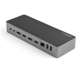 STARTECH.COM Universal Laptop Docking Station - USB-C & USB 3.0 - Dual 4K DP & HDMI - 100W PD - Mac Windows & Chrome OS - 4x USB – Bild 3