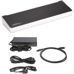 STARTECH.COM 4K USB C Dock - 60W Power Delivery - Triple Monitor USB C to HDMI DisplayPort Docking Station DK30CH2DPPDU – Bild 6