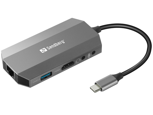 ALS-3567934-4c370668de4910d6 SANDBERG USB-C 6-in1 Travel Dock – Bild 1