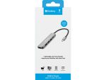 SANDBERG USB-C Dock HDMI+3xUSB+PD 100W – Bild 2