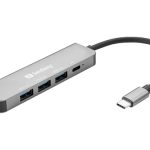SANDBERG USB-C Dock HDMI+3xUSB+PD 100W