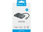 SANDBERG USB-C Dock 2xHDMI+1xVGA+USB+PD – Bild 2