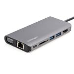 STARTECH.COM USB-C Multiport Adapter - HDMI / VGA - PD - SD - Ethernet - Audio - 30cm Cable - USB-C Mini Dock - Mac & Windows – Bild 6