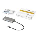 STARTECH.COM USB-C Multiport Adapter - HDMI / VGA - PD - SD - Ethernet - Audio - 30cm Cable - USB-C Mini Dock - Mac & Windows – Bild 4