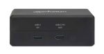 MANHATTAN Smart Video Power Delivery-Ladehub 1x HDMI 1x USB-C PD 45W 1x USB-C 5V/1A 2x USB 3.2 Gen 1 Typ A -Port internes Netzteil – Bild 4