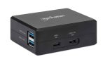 MANHATTAN Smart Video Power Delivery-Ladehub 1x HDMI 1x USB-C PD 45W 1x USB-C 5V/1A 2x USB 3.2 Gen 1 Typ A -Port internes Netzteil – Bild 3