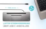 I-TEC USB-C Metal 4K 3xDisplay DS 1xHDMI 1xVGA 1xDP 1xSD+1x microSD Kartenleser 1xGLAN 1x3.5mm Audio 2xUSB 3.0 2xUSB 2.0 1xUSB-C PD – Bild 5