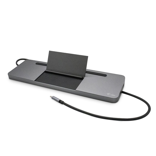 ALS-3914404-c029d3c20a5a7c6a I-TEC USB-C Metal 4K 3xDisplay DS 1xHDMI 1xVGA 1xDP 1xSD+1x microSD Kartenleser 1xGLAN 1x3.5mm Audio 2xUSB 3.0 2xUSB 2.0 1xUSB-C PD – Bild 1