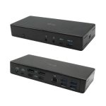 I-TEC USB-C Quattro Display Docking Station 2x DP 2x HDMI 1xGLAN 5x USB 3.0 1x USB-C-Datei 1x Audio 1x Mic 85W PD KL
