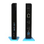 I-TEC USB 3.0/USB-C Dual HDMI Docking Station 2x HDMI 1x GLAN 2x USB 3.0 4x USB 2.0 1x Audio 1x Mic USB 3.0 Kabel mit USB-C adapter – Bild 6