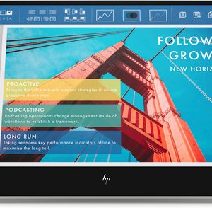 HP E14 G4 35,6cm 14Zoll IPS FHD Portable Monitor 16:9 400cd/m2 5ms GtG 2x USB Type-C with DisplayPort 1.2 Alt mode Silver 3J Gar.