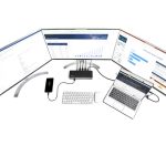 STARTECH.COM USB-C & USB-A Dock - Hybrid Triple Monitor Laptop Docking Station DisplayPort & HDMI 4K 60Hz/85W PD – Bild 4