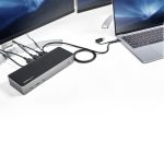 STARTECH.COM USB-C & USB-A Dock - Hybrid Triple Monitor Laptop Docking Station DisplayPort & HDMI 4K 60Hz/85W PD – Bild 3