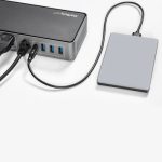 STARTECH.COM USB-C & USB-A Dock - Hybrid Triple Monitor Laptop Docking Station DisplayPort & HDMI 4K 60Hz/85W PD – Bild 2