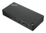 LENOVO ThinkPad Universal USB-C Dock Docking Station USB-C HDMI 2xDP 1GbE 90 Watt – Bild 2