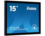IIYAMA TF1534MC-B7X 38,1cm 15Zoll LCD PCAP Bezel Free 10-Points Touch Screen 1024x768 TN panel LED Bl. Flat Bezelfree Glass Front – Bild 2