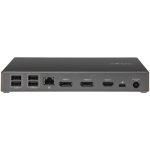 STARTECH.COM Triple 4K Monitor USB C Docking Station 100W Power Delivery 2x DisplayPort 1.4 & HDMI 2.0 6x USB Hub 2x 10Gbit/s – Bild 4