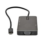 STARTECH.COM USB-C Multiport Adapter - USB-C auf 4K HDMI oder VGA Mini Dock 100W PD Passthrough 3x USB 3.0 GbE 30cm Kabel – Bild 5