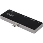 STARTECH.COM USB-C Digital AV-Multiport-Adapter - USB-C auf 4K 60Hz HDMI 2.0 100W PD Pass-Through-Laden 3-Port USB 3.0 Hub – Bild 2