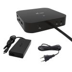 I-TEC USB-C Dual Display MST DS 1x DP 1x HDMI 1xGLAN 3xUSB 3.0 2xUSB 2.0 1xUSB-C-Datei 1xAudio/Mic Jack 1x100W USB-C PD+Charger 112W